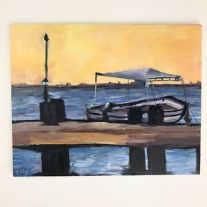 Original Impressionism Oil Painting 8 X 10 Inch